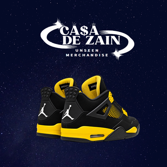 Jordan 4 Yellow Thunders