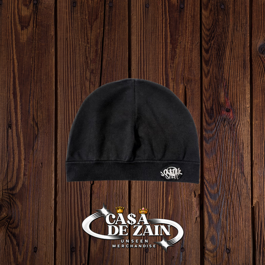 Syna World Skull Cap Black White
