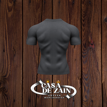 Gym Shark | Grey Compression Shirt