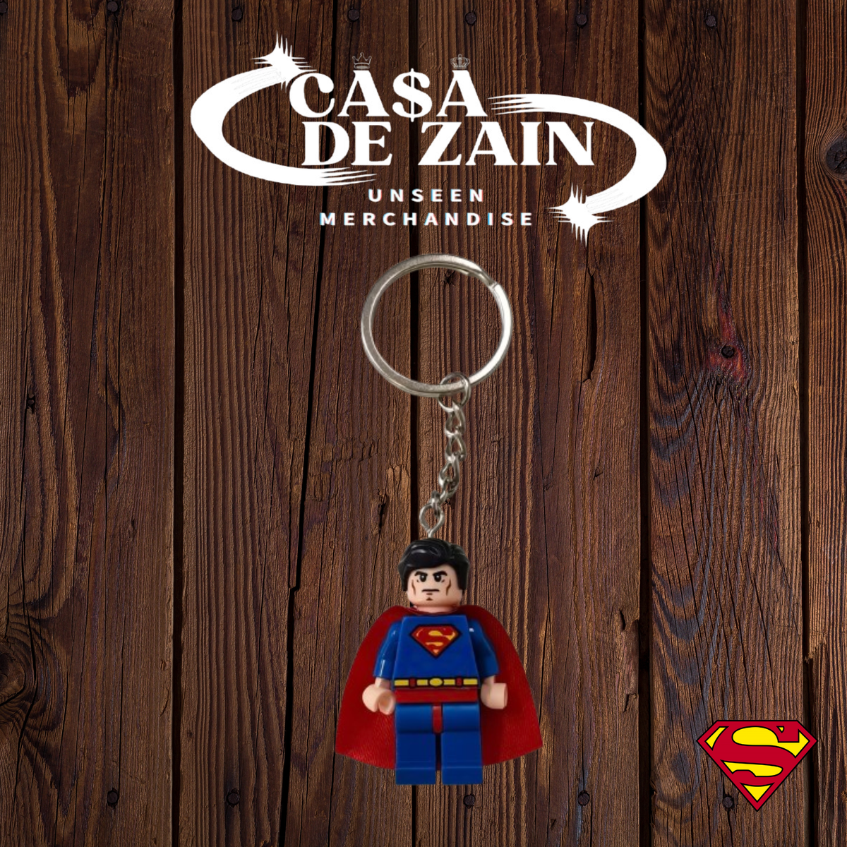 LEGO Superman Keychain