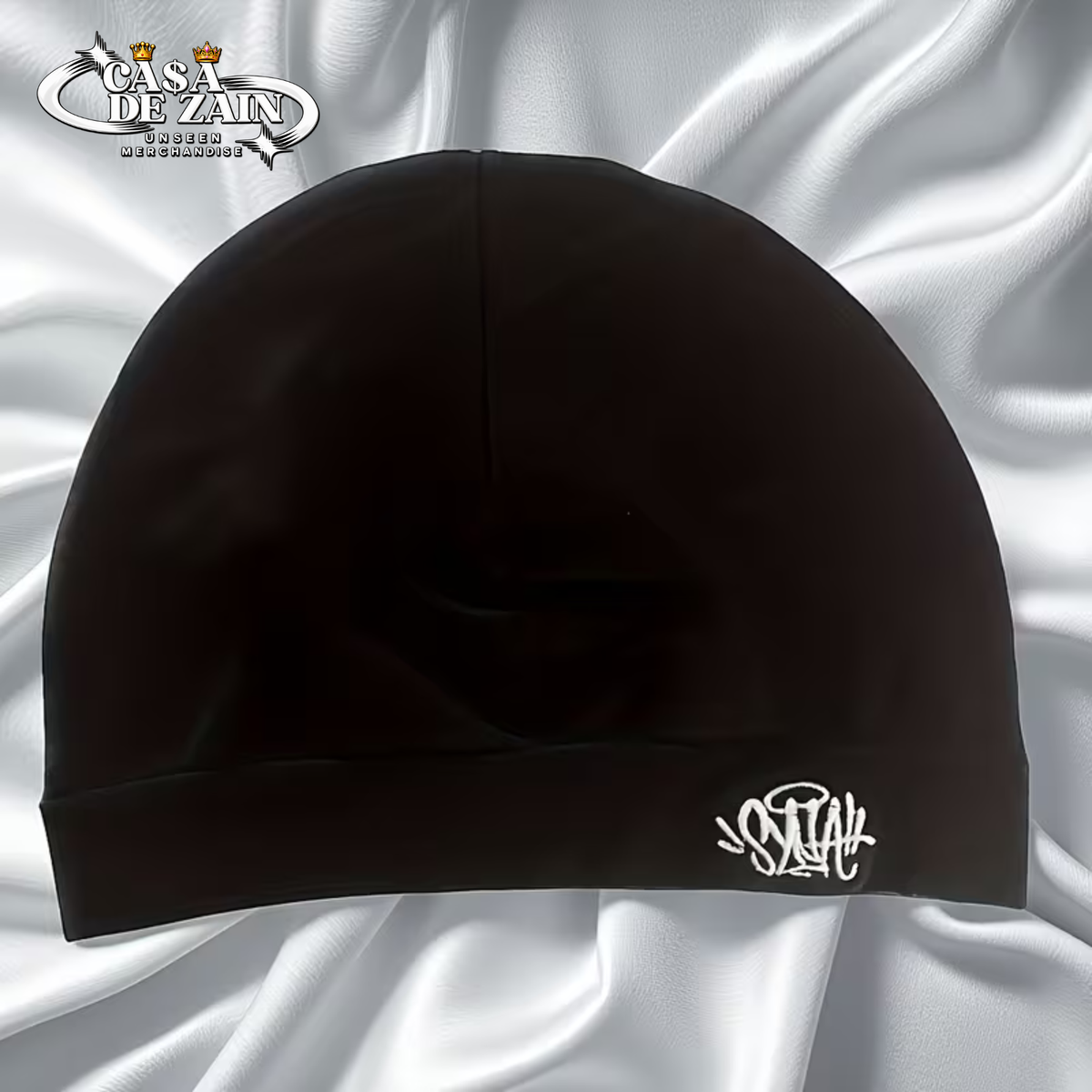 Syna World Skull Cap Black White